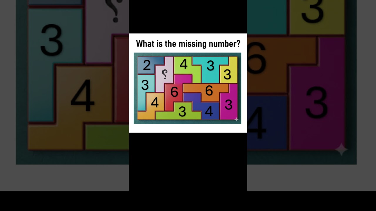 What is the missing number? #funny #shortvideo #funwithcolors #coloring #mixingcolors #AI #shorts