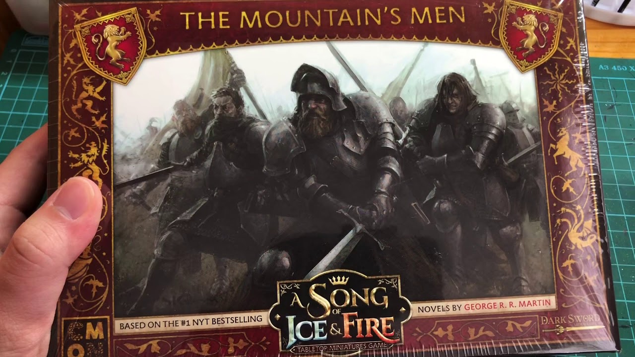 A Song of Ice & Fire: TMG - Unboxing - Lannister The Mountain's Men