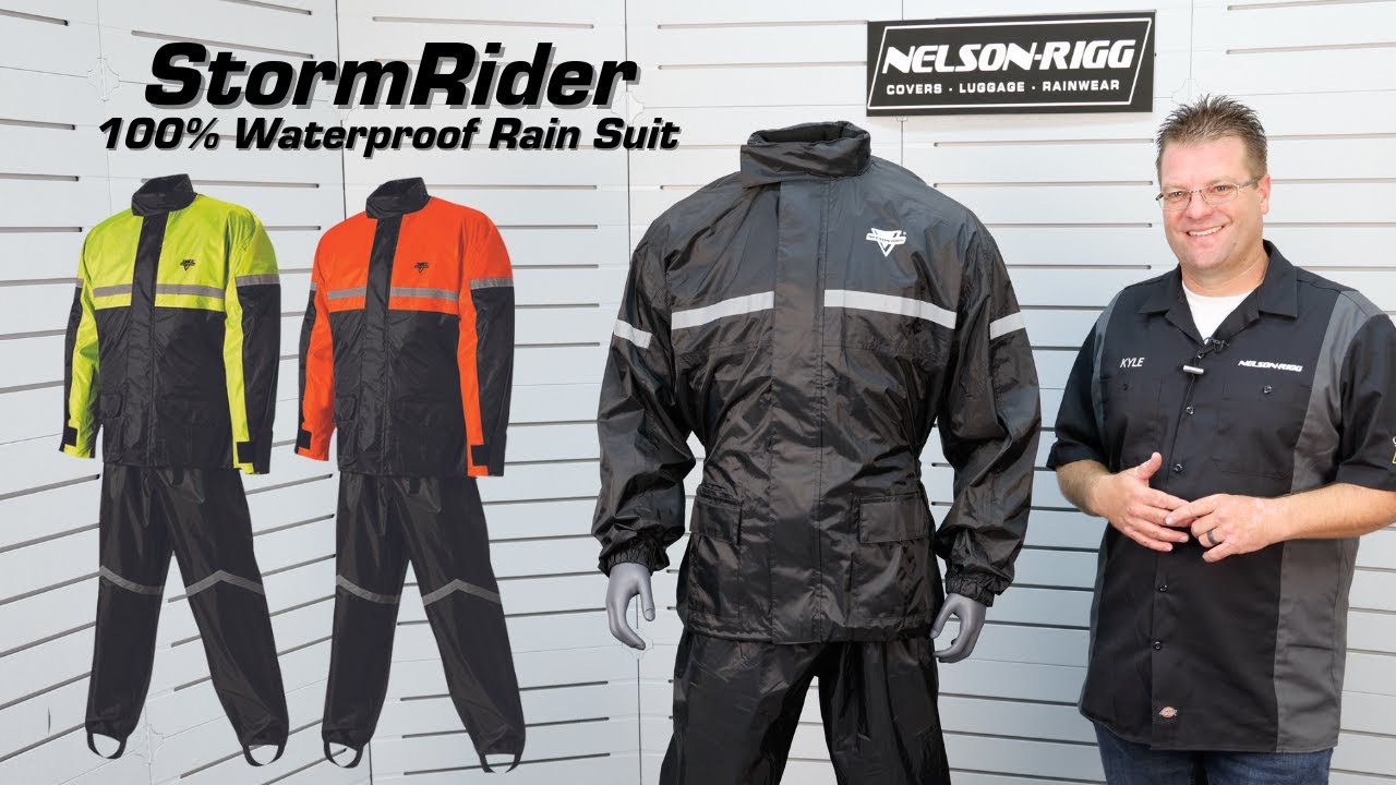 The StormRider 100% Waterproof Rain Suit by @Nelsonriggusa SR-6000