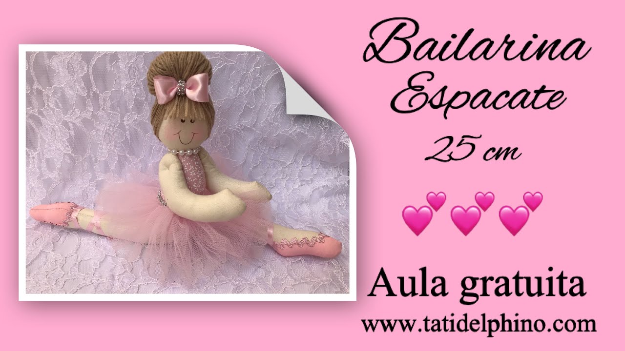 Como aprender a fazer uma linda bailarina espacate com coque no cabelo