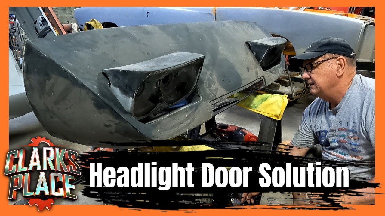 69 Daytona Headlight Door Solution
