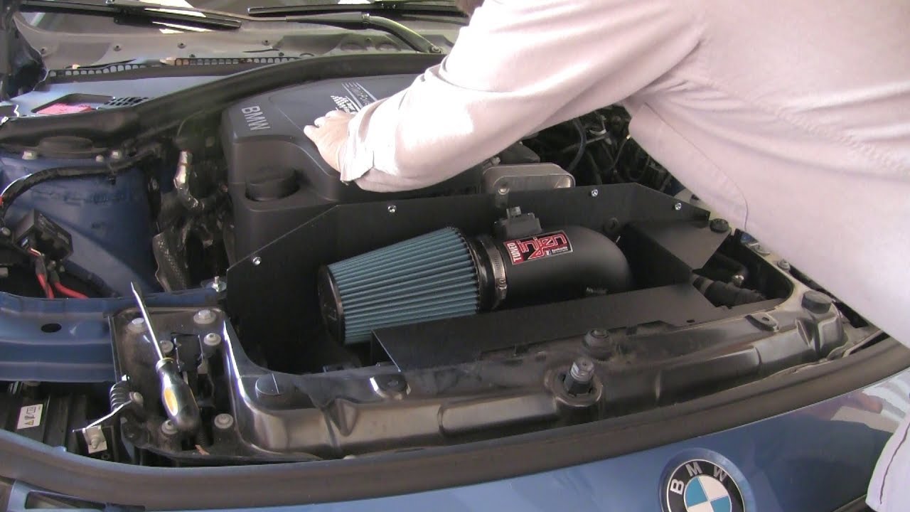 Injen Intake installed in my 2013 BMW 328i F30 N20.