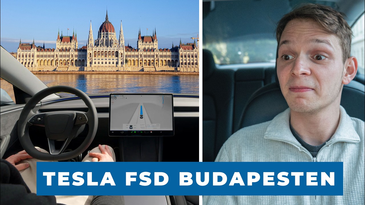 Mennyire használható a TESLA FSD önvezetés Budapesten? - Kipróbáltam