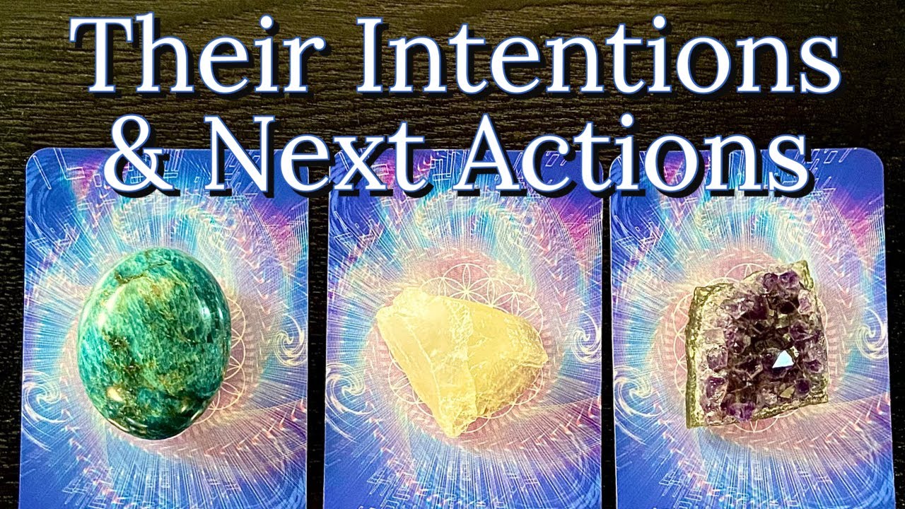 What Are Their Intentions & Possible Actions Towards You?❤️Pick A Card Love Reading❤️