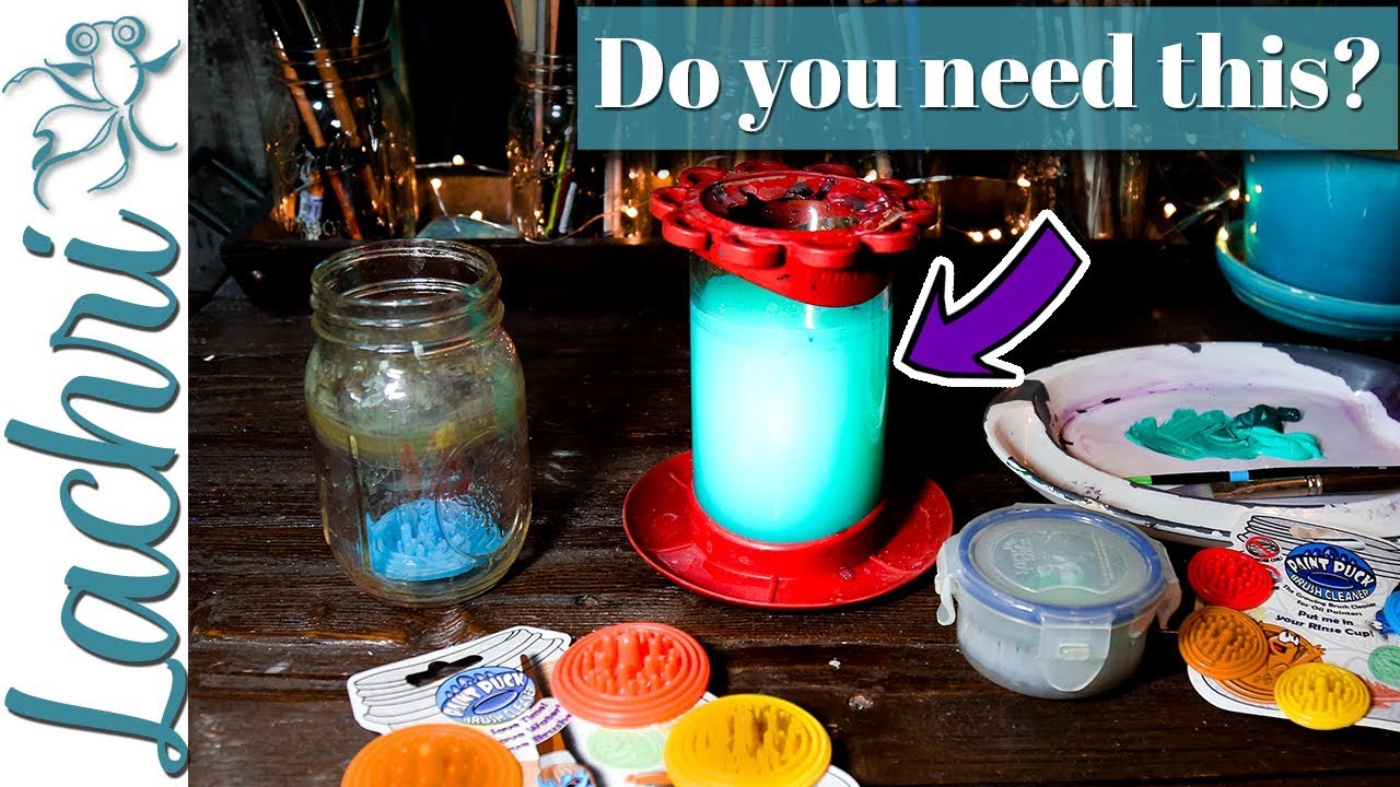 Is the Paint Puck good for cleaning paintbrushes? Lachri