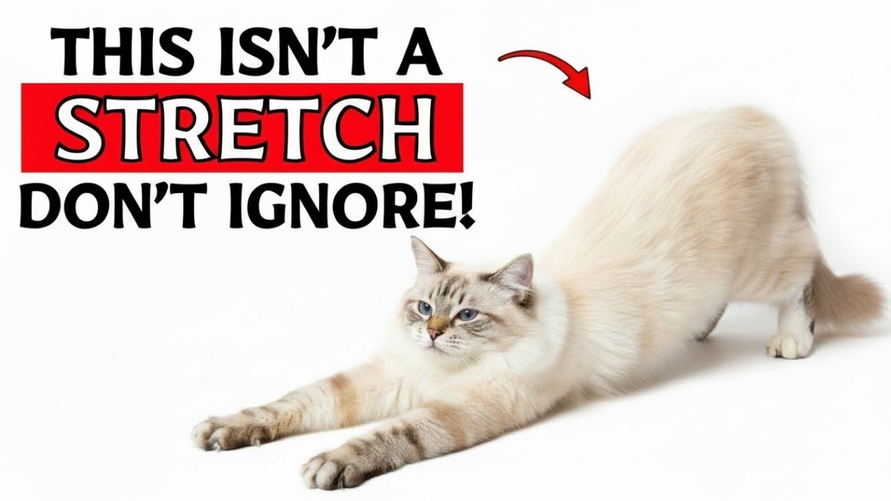 If Your Cat Stretches When They See You, This Is What It Really Means