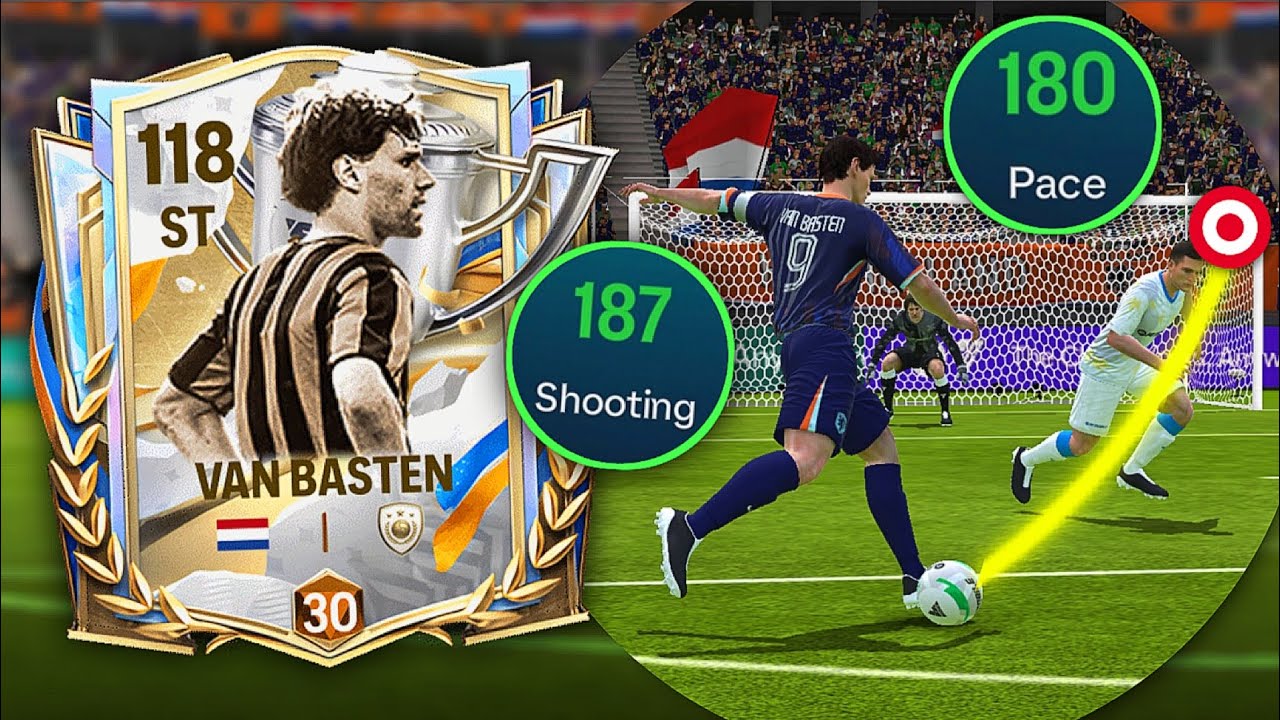 MARCO VAN BASTEN Review &ndash; Insanely Lethal Striker in FC Mobile 26! ⚡