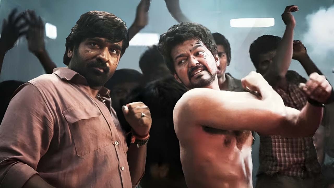 विजय थे मास्टर मूवी बेस्ट एक्शन सिन - Vijay The Master