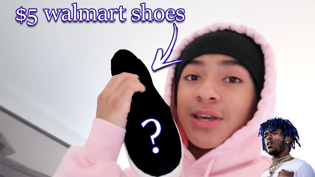 CUSTOMIZING $5 WALMART SHOES (LIL UZI VERT)