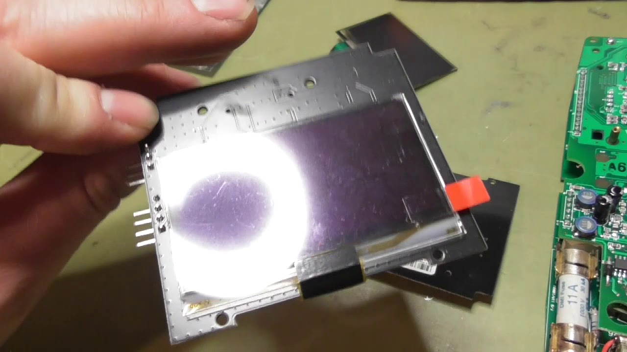 Agilent U1253b OLED Display repair (replacement Display)