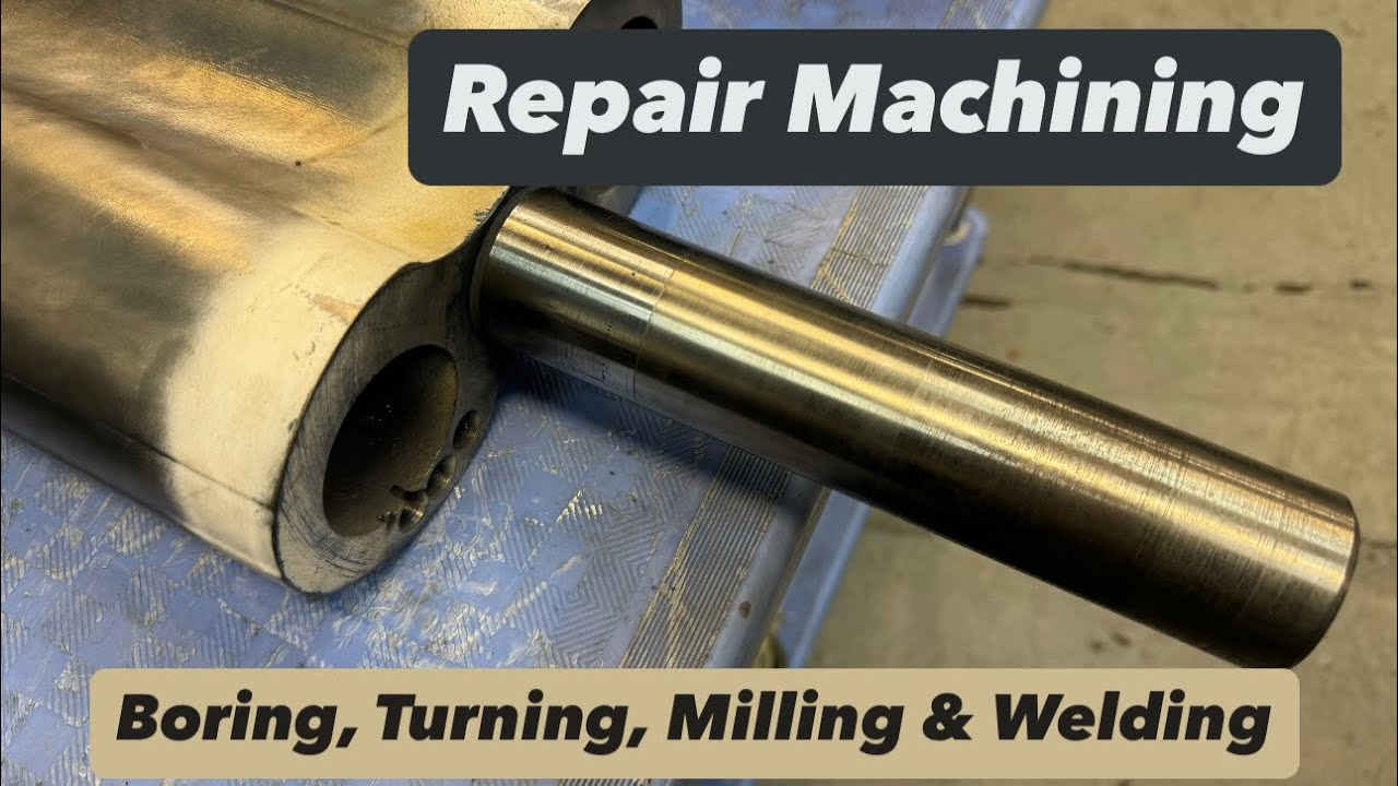 Another Boring Video - Repair Machining Of Rotary Valves and Roots Blowers