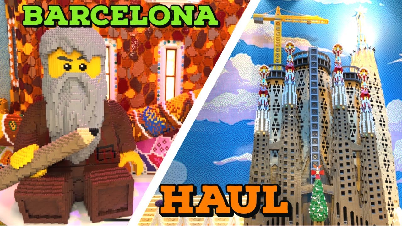 BARCELONA LEGO STORE & PICK A BRICK HAUL