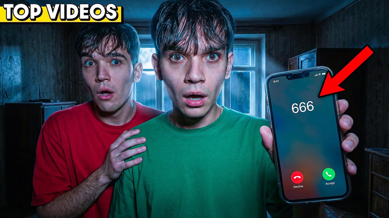 WE DARED TO CALL THE CREEPY NUMBERS | Lucas and Marcus