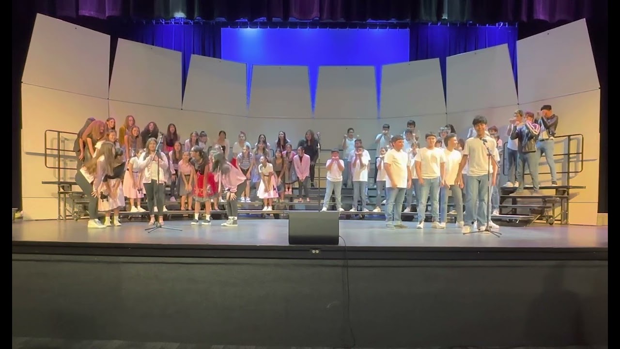 Grease Choral Highlights: Morris M.S. 7th Grade Treble and Tenor & Bass Choirs