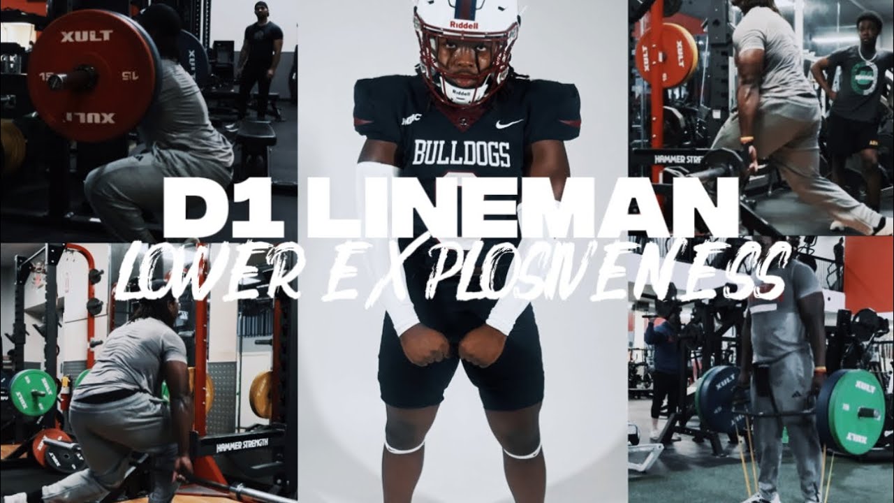 OFF-SEASON FOOTBALL TRAINING | LOWER BODY EXPLOSIVENESS | CREATING ATHLETICISM + POWER