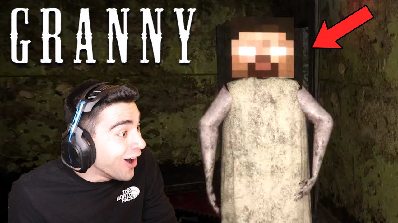 I TURNED GRANNY INTO HEROBRINE FROM MINECRAFT!!! - Granny Remake (Ending + Secret Easter Egg)