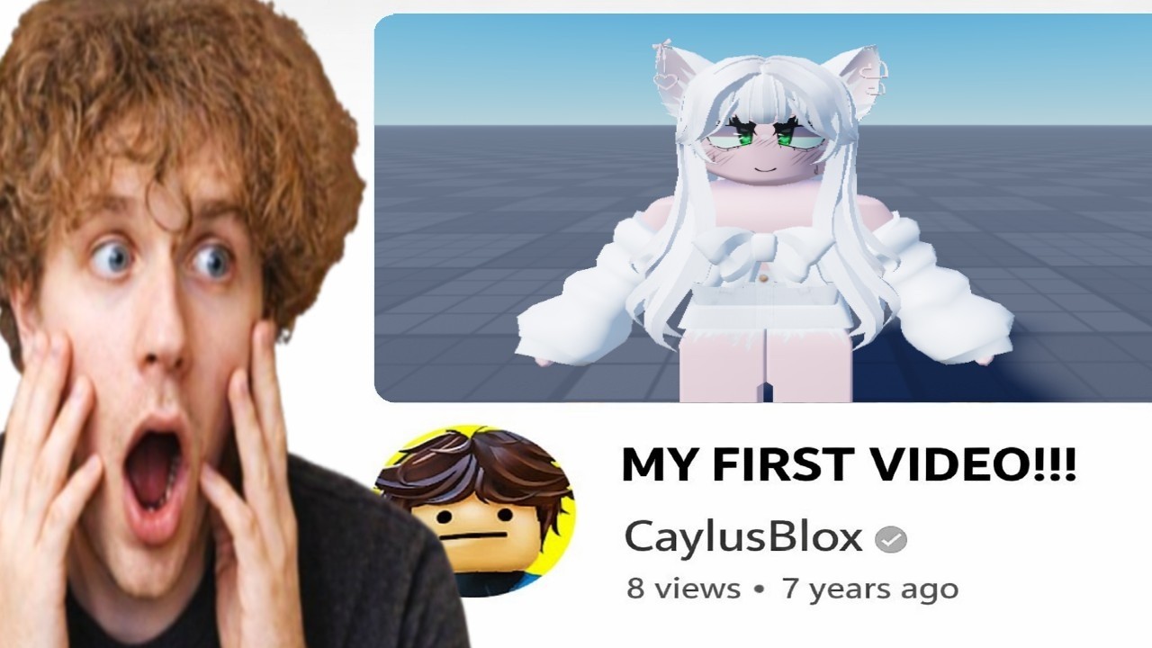Roblox Youtubers FIRST Video...