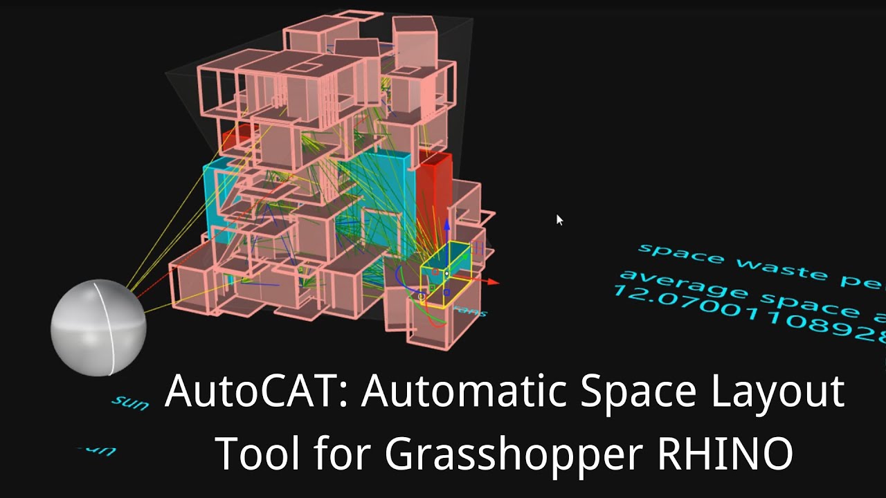 AutoCAT : An Automatic Space Layout Tool for Grasshopper in Rhino