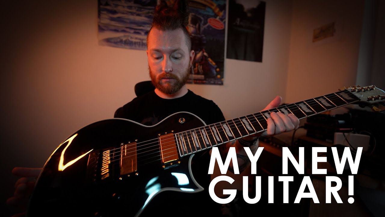 MY NEW GUITAR! ESP LTD EC-1007B Evertune Black