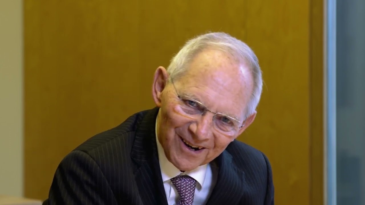 Interview mit Wolfgang Schäuble über seine Wahrnehmung der DDR