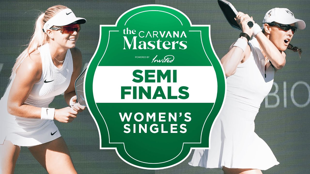 Anna Leigh Waters vs Kaitlyn Christian at the The Carvana Masters