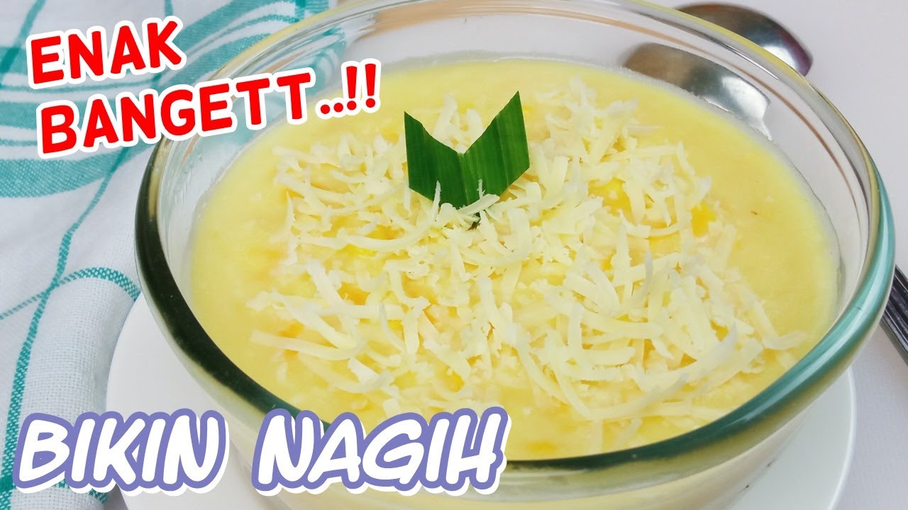 Cara Membuat Bubur Jagung Manis