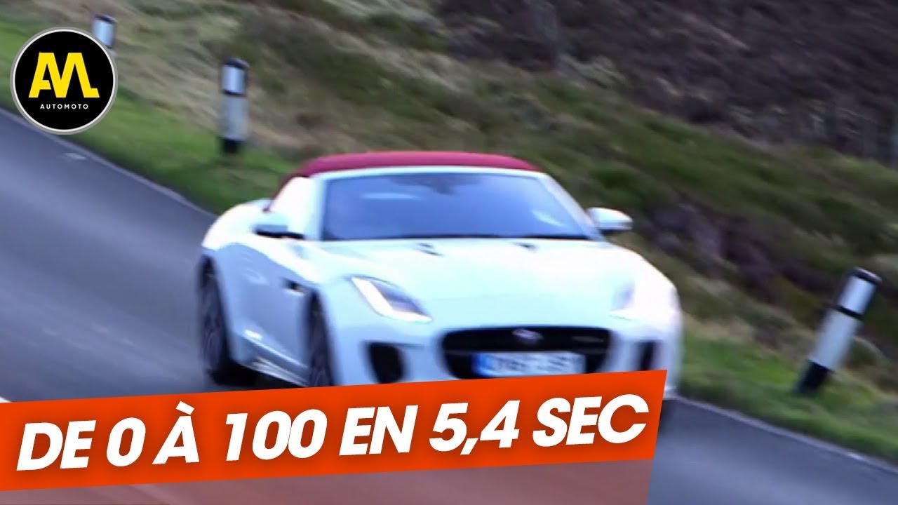 La Jaguar F-Type Roadster sur l