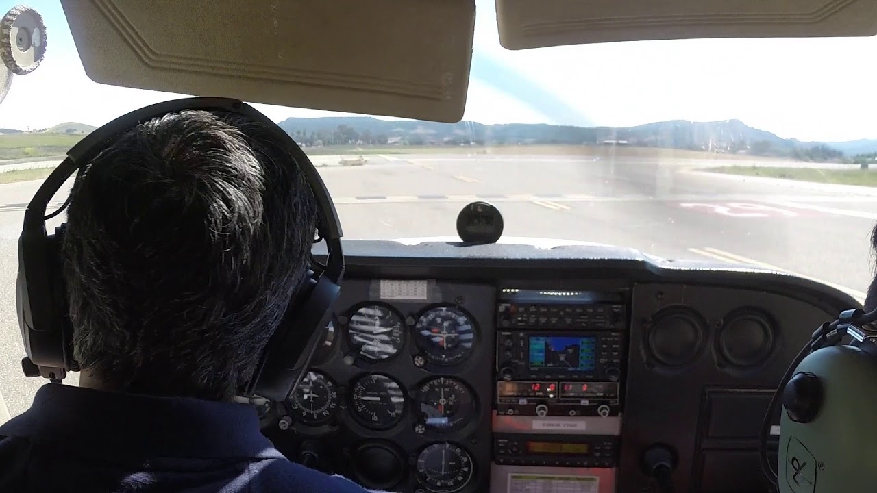 Take off from KSBP May 28.18