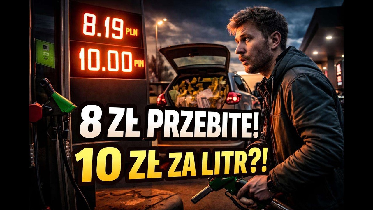 8 ZŁ PRZEBITE! 😳 PALIWO ZMIERZA DO 10 ZŁ?! Kierowcy ZAŁAMANI przed ŚWIĘTAMI!