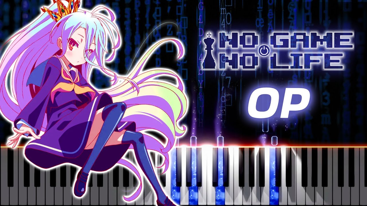 (full) No Game No Life OP - 'This Game' | Piano Tutorial & Sheet Music
