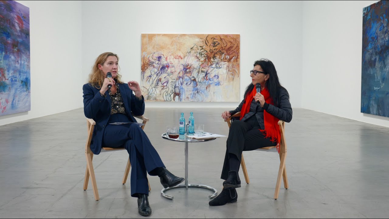 ARTIST TALK: Janaina Tschäpe at Galerie Max Hetzler, Berlin, 2025