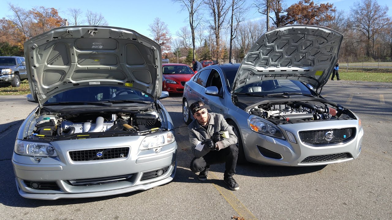Volvo P3 S60 T6 vs P2 S60R