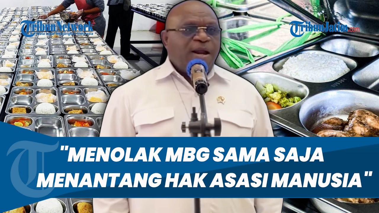 Viral Pernyataan Pigai: Menolak MBG-Kopdes Merah Putih Sama Saja Tantang HAM