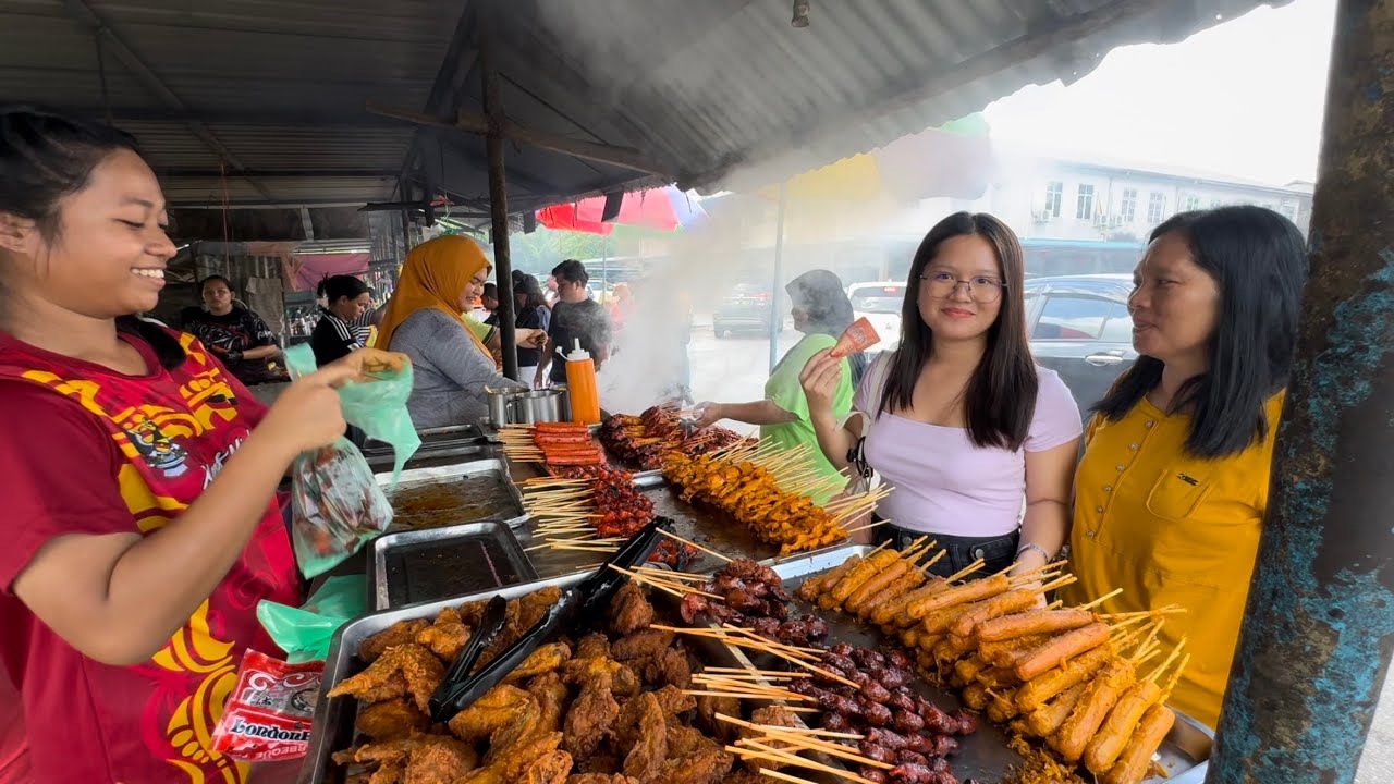 Singgah Di Lachau Beli Ole-Ole / Suasana Hujung Minggu Pekan Lachau / Meriah Banyak Jualan Di Sini…/