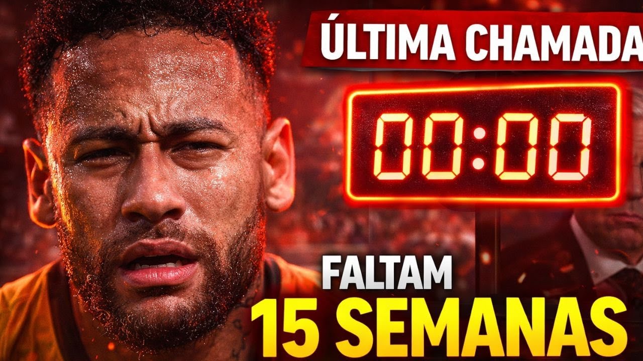 NEYMAR: 15 SEMANAS PARA A VERDADE FINAL! O ULTIMATO DE ANCELOTTI (E DA CBF) PODE DESTRUIR TUDO!