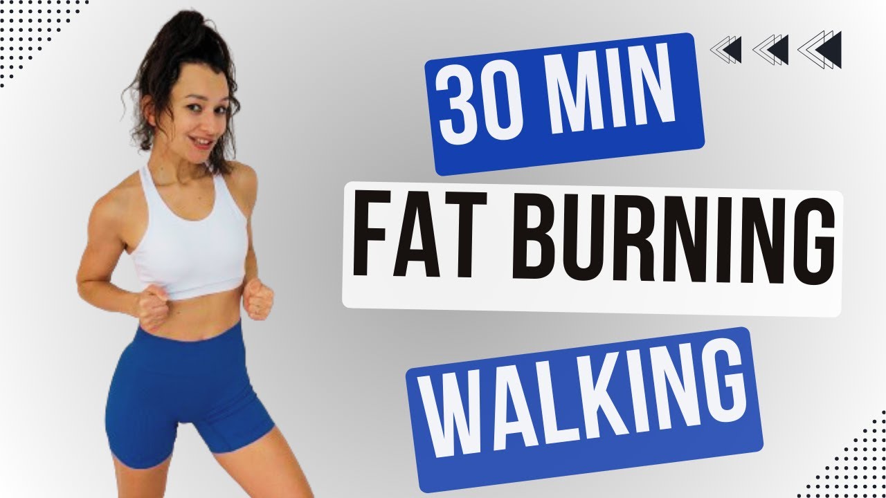 30 MIN FAT BURNING INDOOR WALKING WORKOUT 🔥Walk at Home, Burn Calories & Lose Weight!