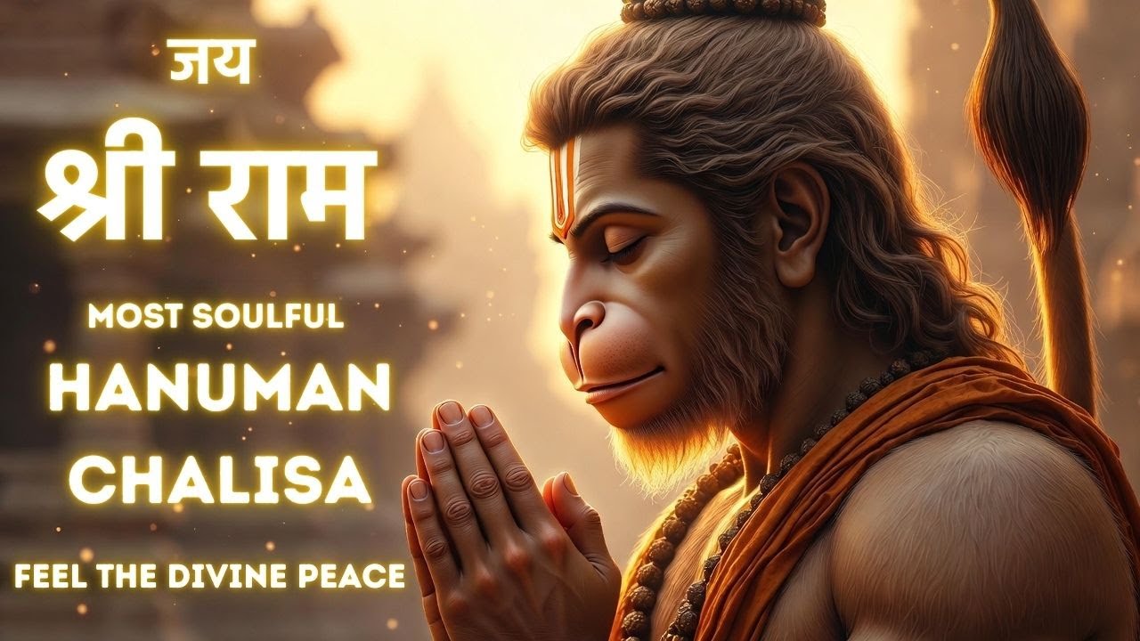 Most Soulful Hanuman Chalisa (श्री हनुमान चालीसा) for Divine Peace!