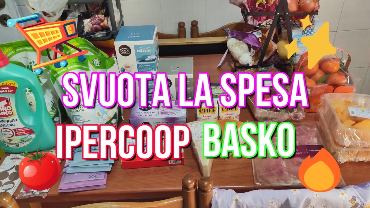 Svuota la Spesa Ipercoop + Basko 🛒 | Prodotti Utili e Offerte!
