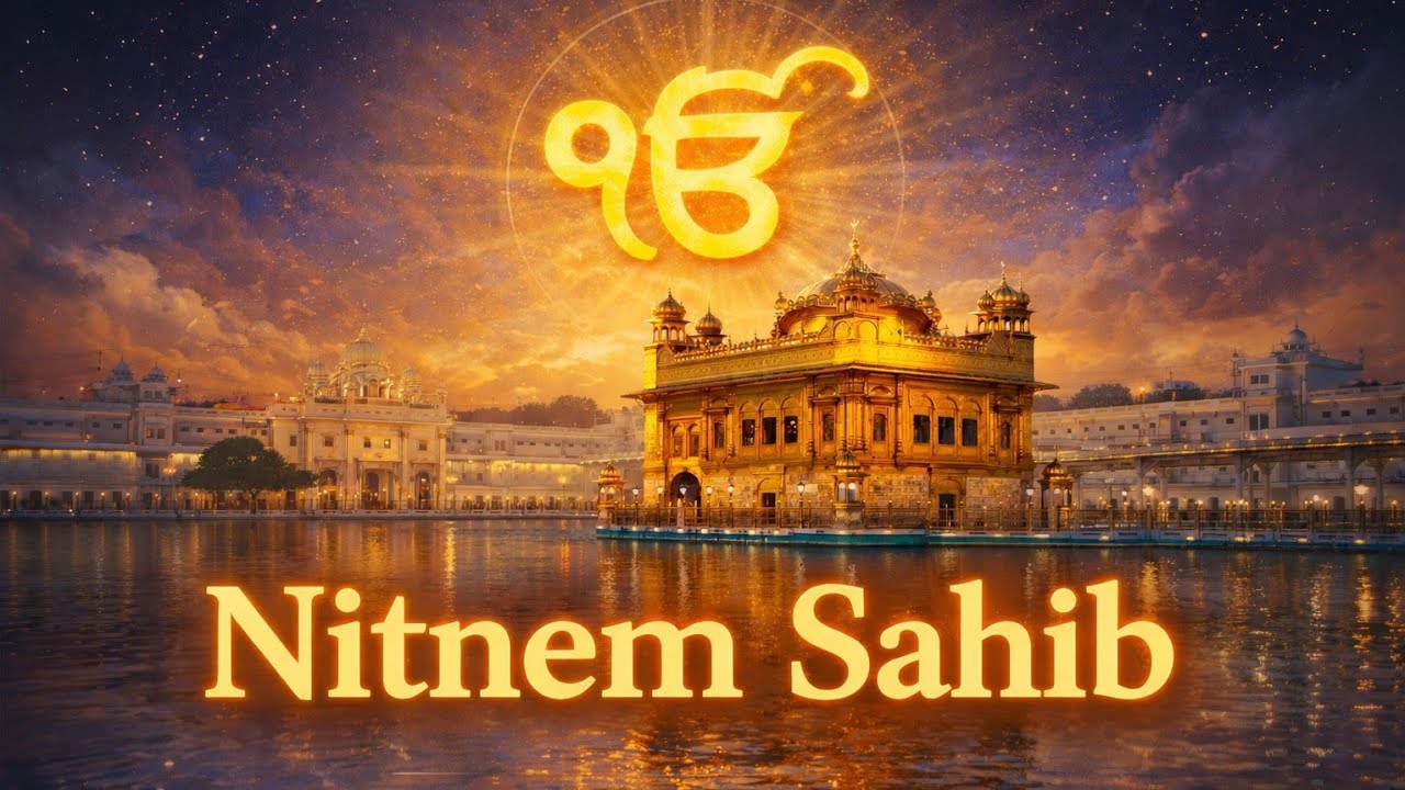 Nitnem Sahib Live | Japji Sahib | Chaupai Sahib | Anand Sahib | Daily Nitnem Path Live |Gurbani Live