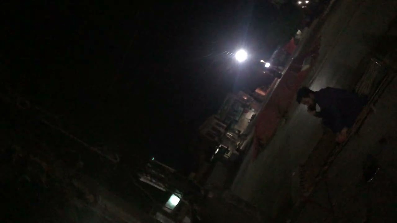 Night view of gala Mandi Arifwala 