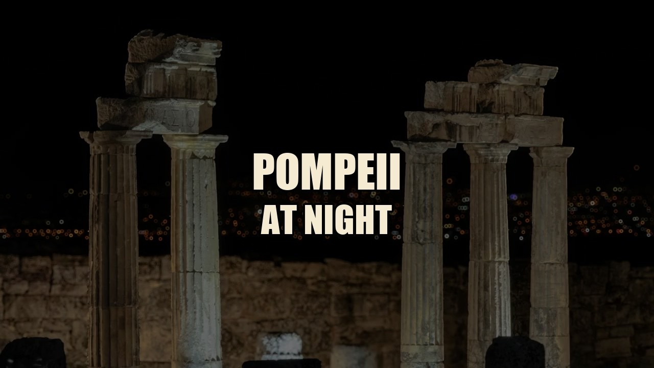 Pompeii at Night | Ancient Roman Horror Ambient | 3 Hours | Liminal Archives