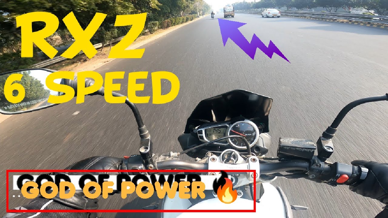Rxz 6 Speed & triumph Street triple !! ride Pe bike hue kharaab 🥹
