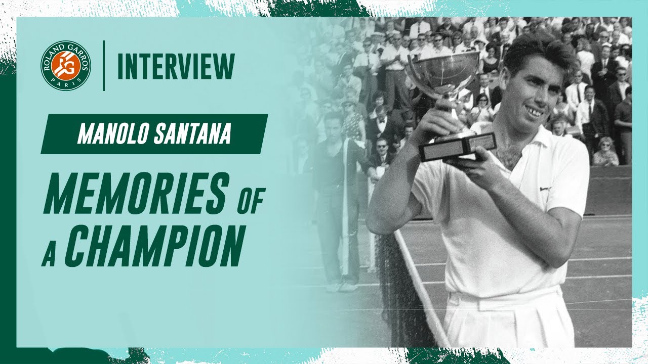 Memories of a champion w/ Manolo Santana | Roland-Garros