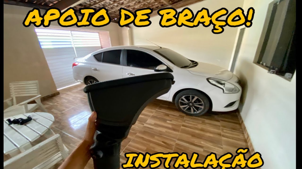 APOIO DE BRAÇO DO NISSAN VERSA!! Muito pratico!🚀