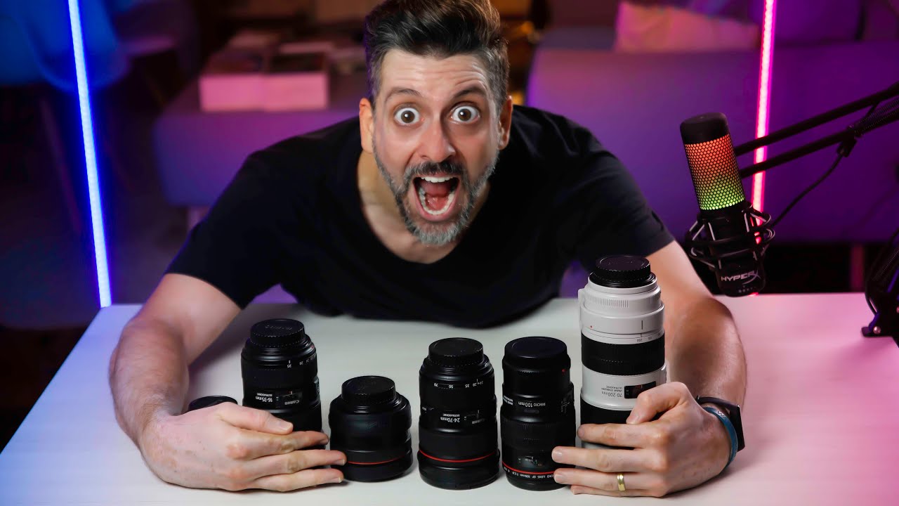 LENTES dos Sonhos para FOTOGRAFIA de ENSAIOS e EVENTOS (setup SURREAL)