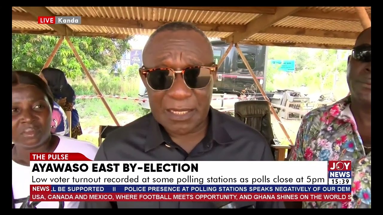 By-Elections are normally very slow due to it being on a working day - Dr. Henry Kwabena Kokofu