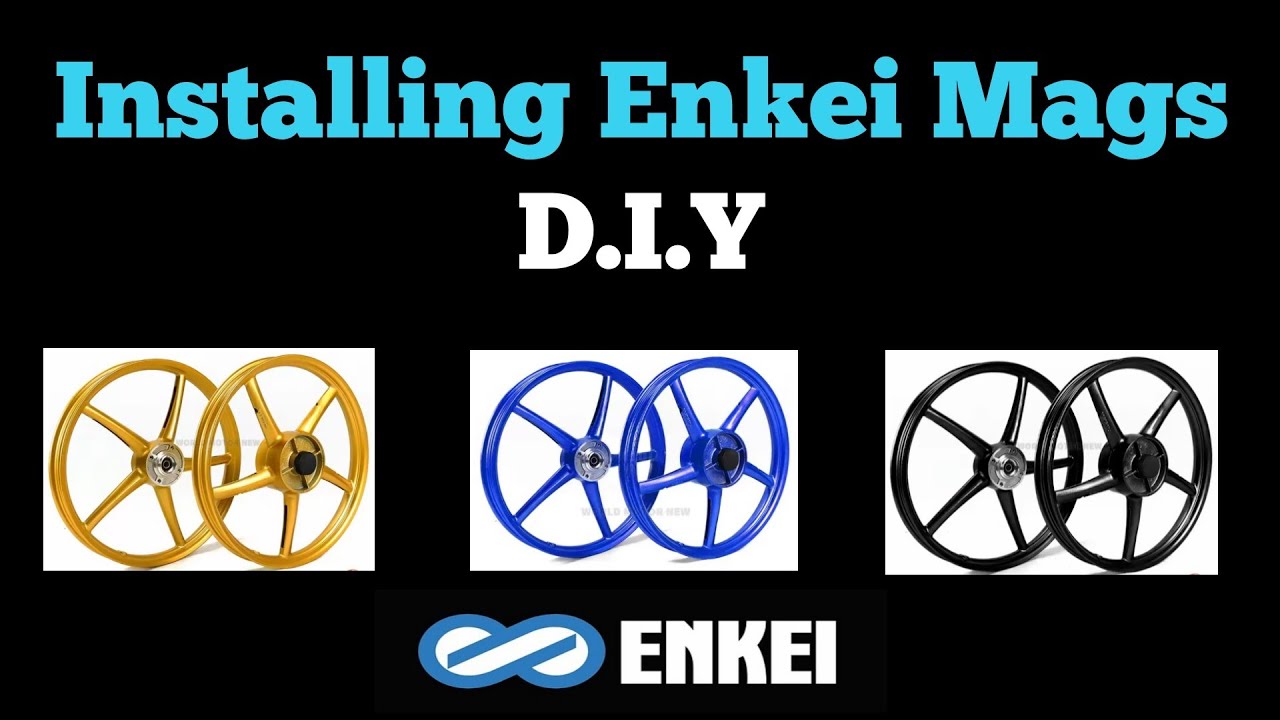 Installing Enkei Mags (Step by Step) DIY