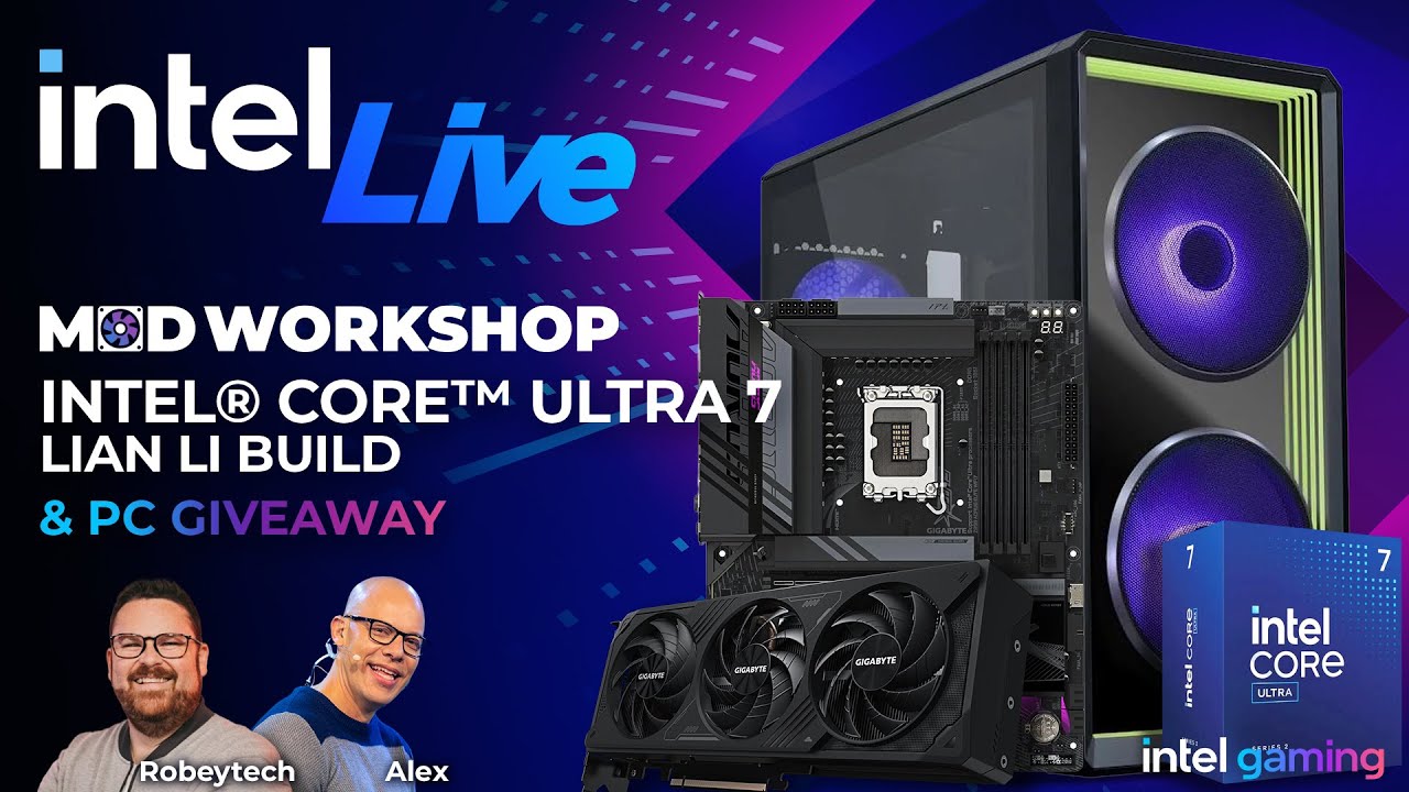 PC Giveaway + Building a Gaming PC in the Lian Li Lancool 217 Infinity (CU5 265 / RTX 5070)