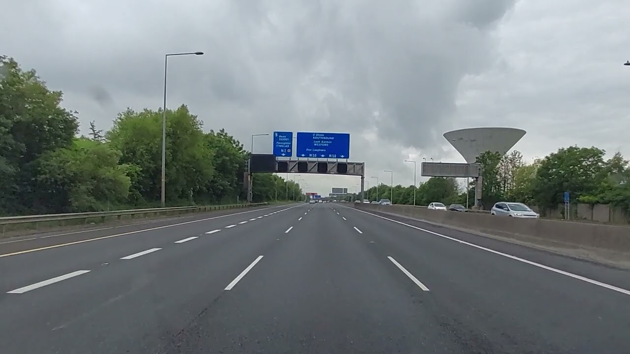 Ireland Dublin Port tunnel m50