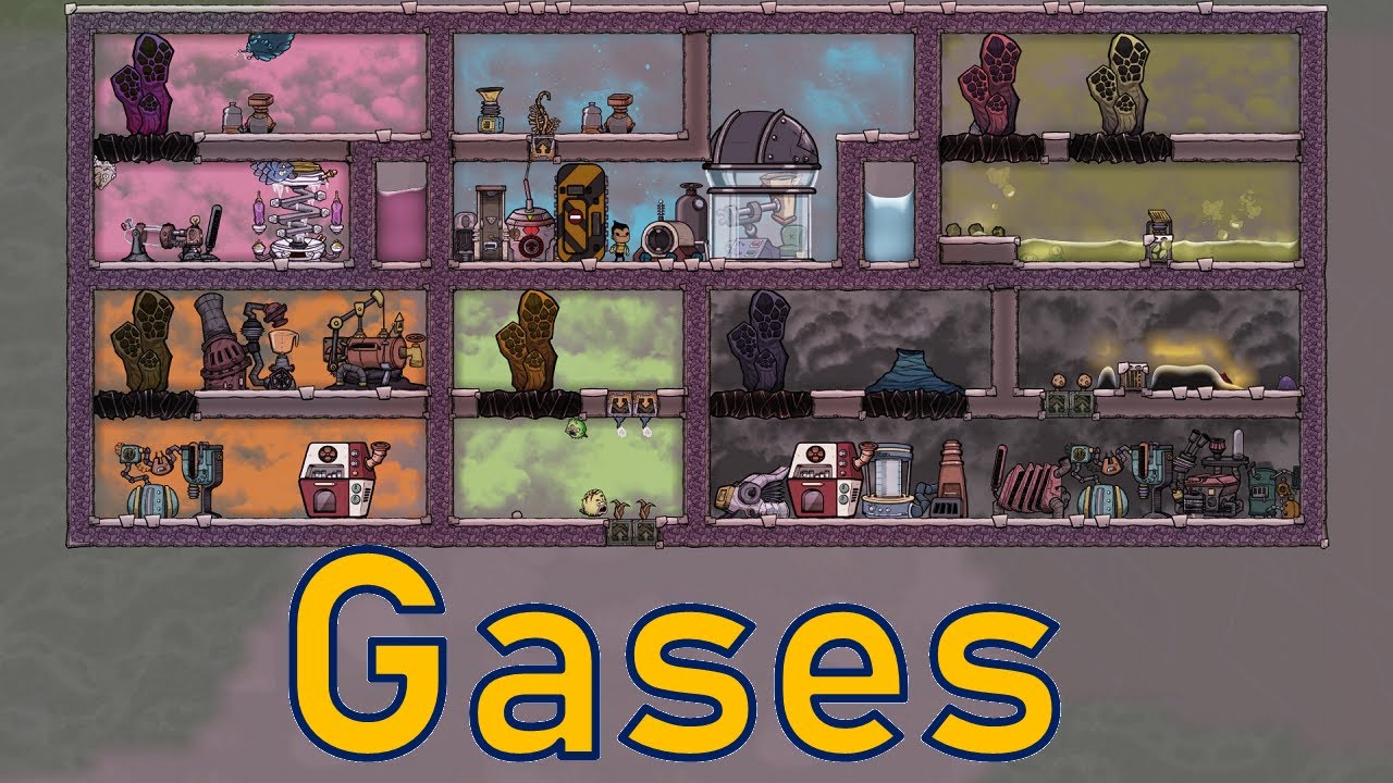 Oxygen Not Included - Tutorial Bites - Gases